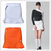 Mùa xuân 2019 Hàn Quốc mua Descent * golf nữ váy lá sen váy ngắn thể thao golf nửa váy - Trang phục thể thao