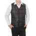 Vest trung niên nam mùa thu đông mặc dày cộng với cotton chần cũ áo vest ấm áp vest vest cha áo khoác mùa đông nam hàn quốc Áo vest cotton