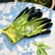Дышащие легкие и тонкие зеленые перчатки