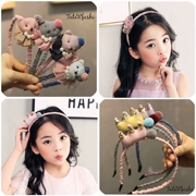 Baby headband phụ kiện tóc cho trẻ em sinh nhật siêu cổ tích vương miện headband công chúa cô gái đầu hoa cài tóc