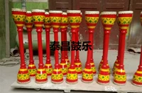 Заводские прямые продажи оригинальных экологических моделей Liannan Yao твердых древесных кожи Длинный барабан Red Yao Yao National Yao Nationality Dance Drum может быть настроен