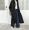 Mùa thu 2018 phiên bản Hàn Quốc mới của chic lỏng mỏng màu dài phần dài tay áo gió áo sơ mi nữ quần áo