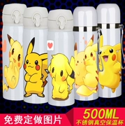 Pokemon Mug nam và nữ Pikachu pet elf Pokémon anime anime xung quanh cốc nước