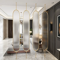 Глянцевое металлическое украшение для гостиной из нержавеющей стали, легкий роскошный стиль