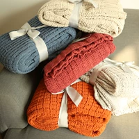 Диван, плетеное ретро трикотажное одеяло