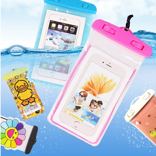 Защита мобильного телефона из ПВХ, универсальная водонепроницаемая непромокаемая сумка для плавания подходит для фотосессий, сенсорный экран