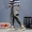 UXE Nhật Bản đơn giản màu rắn thêu quần nam retro Harajuku overalls thủy triều sinh viên thương hiệu quần hoang dã