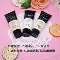 9.9 nhân dân tệ gói BB cream nude trang điểm che khuyết điểm giữ ẩm mạnh mẽ kiểm soát dầu sáng kem nền tảng lỏng lâu dài khỏa thân trang điểm kem nền chống nắng hàn quốc