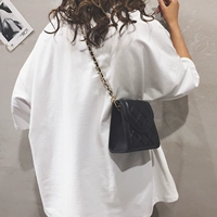 Túi đeo chéo nữ cao cấp 2019 phiên bản mới Hàn Quốc của túi đeo vai đeo chéo thời trang túi đeo chéo - Túi điện thoại túi đeo chéo canvas
