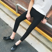 Mùa hè thường chín quần nam Hàn Quốc phiên bản của slim tight S mã 27th 9 quần quần chân nhà tạo mẫu tóc quần mỏng thủy triều