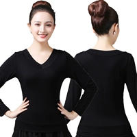 Черный лонгслив