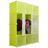Простой гардероб пластиковый гардероб собрание комбинированное хранение