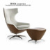 Thiết kế hiện đại đơn giản giản dị ghế trứng ghế sofa ghế văn phòng mềm cao cấp đồ nội thất tùy chỉnh Đồ nội thất thiết kế
