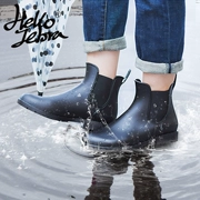 [xuất khẩu Nhật Bản đơn] mưa khởi động nữ thấp để giúp cao su giày nước giày nữ mưa khởi động ngắn ống giày không thấm nước mùa xuân và mùa hè giày sinh viên