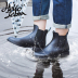 [xuất khẩu Nhật Bản đơn] mưa khởi động nữ thấp để giúp cao su giày nước giày nữ mưa khởi động ngắn ống giày không thấm nước mùa xuân và mùa hè giày sinh viên Rainshoes