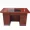 Sơn bàn giám đốc bàn và ghế kết hợp dán gỗ rắn da quản lý giám sát bàn chủ tịch bàn ghế văn phòng