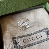 Gucci, кольцо, эмаль подходит для мужчин и женщин для влюбленных, новая коллекция