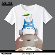 My Neighbor Totoro Hayao Miyazaki Anime Ngoại Vi T-Shirt Mùa Hè Ngắn Tay Áo Quần Áo Nam Giới và Phụ Nữ Những Người Yêu Thích Quần Áo Dễ Thương Cartoon T-Shirt