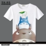 My Neighbor Totoro Hayao Miyazaki Anime Ngoại Vi T-Shirt Mùa Hè Ngắn Tay Áo Quần Áo Nam Giới và Phụ Nữ Những Người Yêu Thích Quần Áo Dễ Thương Cartoon T-Shirt hình dán elsa