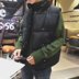 Vest nam mùa thu và mùa đông mới của Hàn Quốc phiên bản của xu hướng tự trồng đẹp trai mùa đông vest ấm xuống bông vest nam áo khoác Áo vest cotton