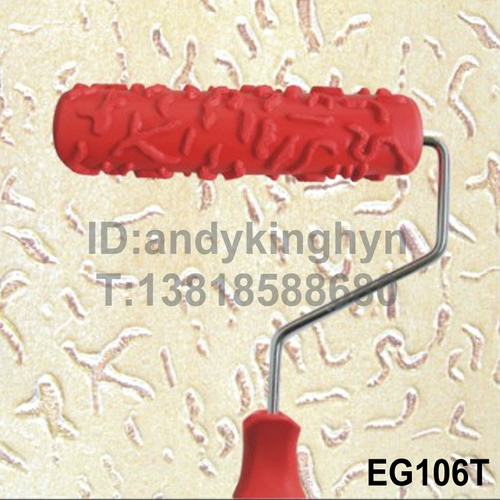 Ментальная краска роликовые покрытия для аппарата инструмент Diatom Mud, деревянная узор давления цветочная краска стена артилл 106