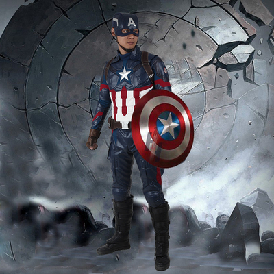 taobao agent Manles/Man Sky Captain 3 Civil War U.S. Captain Steve Cosplay Costume