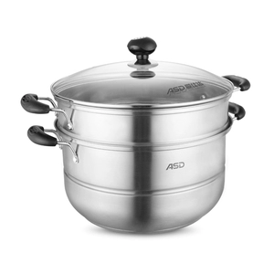 Айшида из нержавеющей стали с двумя слоями re -bottom Steamer QVL1526 26см
