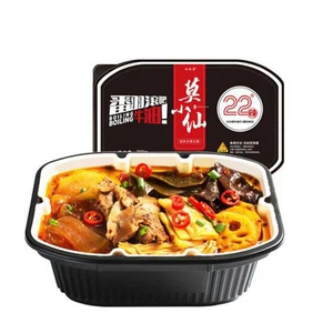 [莫小仙 自热火锅麻辣牛肉 390g]