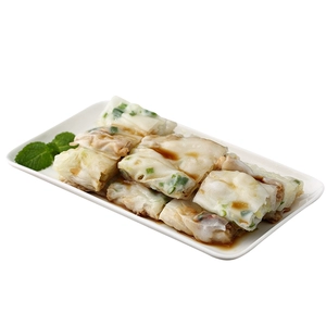 Яичный рисовый ролл по-кантонски, королевская ложка