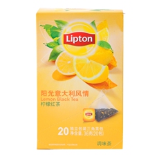 Цветочный нектар 立顿 阳光意大利风情 柠檬红茶 36g