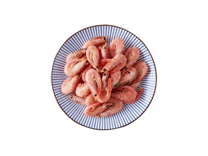 [皇家格陵兰 野生北极甜虾 1kg/盒 90-120规格 90-120条 原装进口]