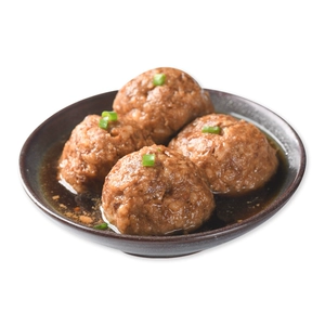 Мясной мяч с соевым соусом