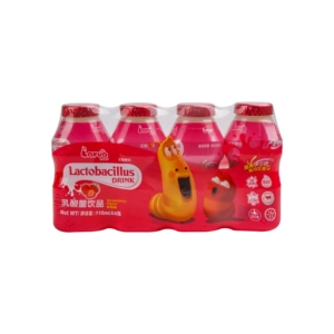 Напиток ILO Lactobacillus (клубничный вкус) 110 мл*4