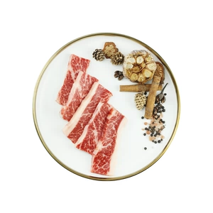 Silian Australian Wagyu M5 Говяжьи короткие ребрышки 600г (9 кусков)