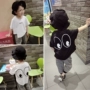 Hàn quốc phiên bản của mùa hè T-Shirt boy 2018 nữ kho báu đen ngắn tay 3 lỏng 5 trắng cá tính bat áo sơ mi đặt 2-8 tuổi đồ bé trai