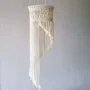 Cuốn theo chiều gió. Bắc âu bohemian tay đèn chùm chụp đèn cotton dệt tấm thảm homestay mô hình phòng trang trí thảm decor treo tường