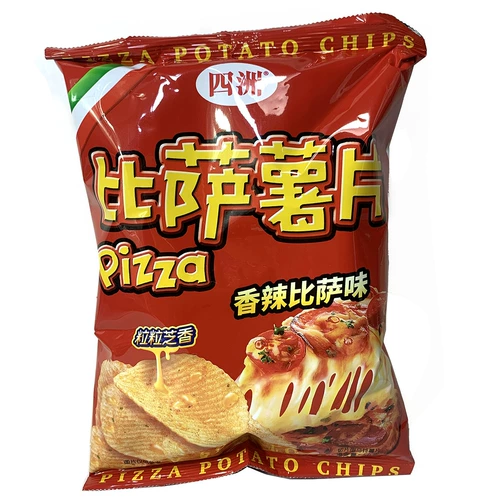 Sizhou Bisa картофель главный пряный биса пятьдесят ломтик для картофельного чипа повседневные закуски для закусок