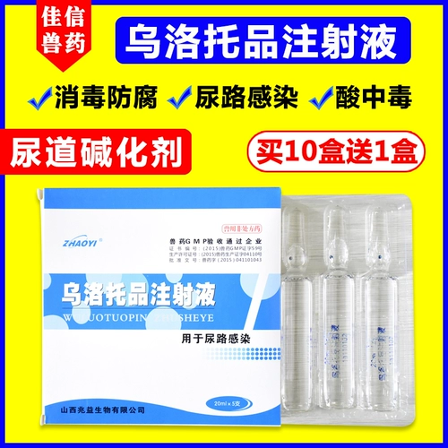 Улоттопин инъекция жидких ветеринарных лекарственных зверей для медицины свинины, инфекция мочи, скот, кислые препараты, дезинфекция, антикоррозивная медицина, свободная от судоходства