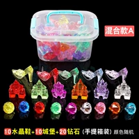 Смешанная портативная игрушка, с драгоценным камнем