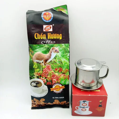 Вьетнам оригинал Thuong Hang Musch Chin Huong Coffee Powder 500G Drip Coffee