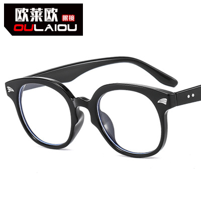 taobao agent Metal hinge, retro round glasses, 2023 collection