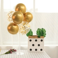 Металлические блестки для ногтей, настольный воздушный шар