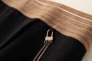 Mua một tặng một miễn phí cơ bản thoải mái Matsumoto công ty 18 mới Pháp kho tàng đàn hồi eo váy váy quần áo của phụ nữ