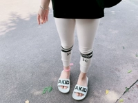 Sản phẩm dành cho trẻ em Sweetcity 19 Amoi nam và nữ thoải mái mặc quần legging in họa tiết cotton - Quần quần jean bé trai thu đông