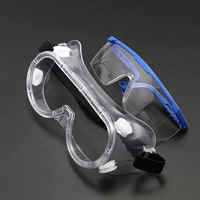Защитное зеркало анти -ффог, анти -фликационные брызги и ветрозащитная защита от труда Промышленные анти -сушеные анти -сушеные очки Прозрачные защитные очки