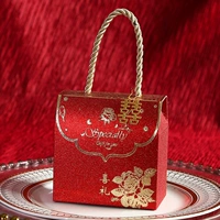 Золотый порошок цветок в мед, коробка в форме дома