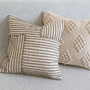 Yicai オリジナルラインシリーズモダンシンプルソファベッド綿クッション枕腰枕正方形枕バックパック枕カバー