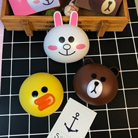 Новая линия контактные линзы коробка Kenie Rabbit Sali курица Boran Bear Beauty Box Double Box Partner Box