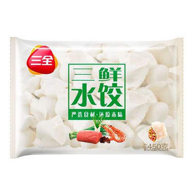 Пельмени Sanquan Sanxian 450г/пакет