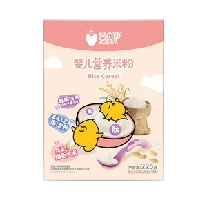 Каша Gubei рисовая для детского питания 225г/коробка
